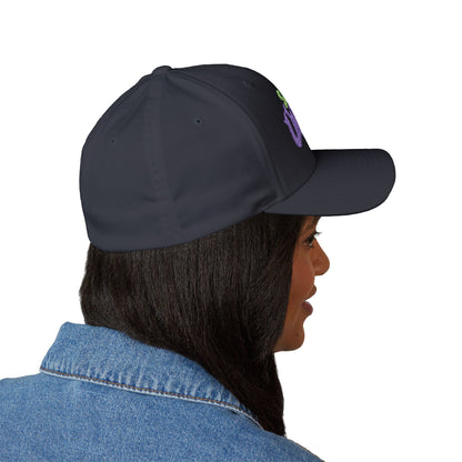 Slightly Unhinged Embroidered Cap – Funny Halloween Hat