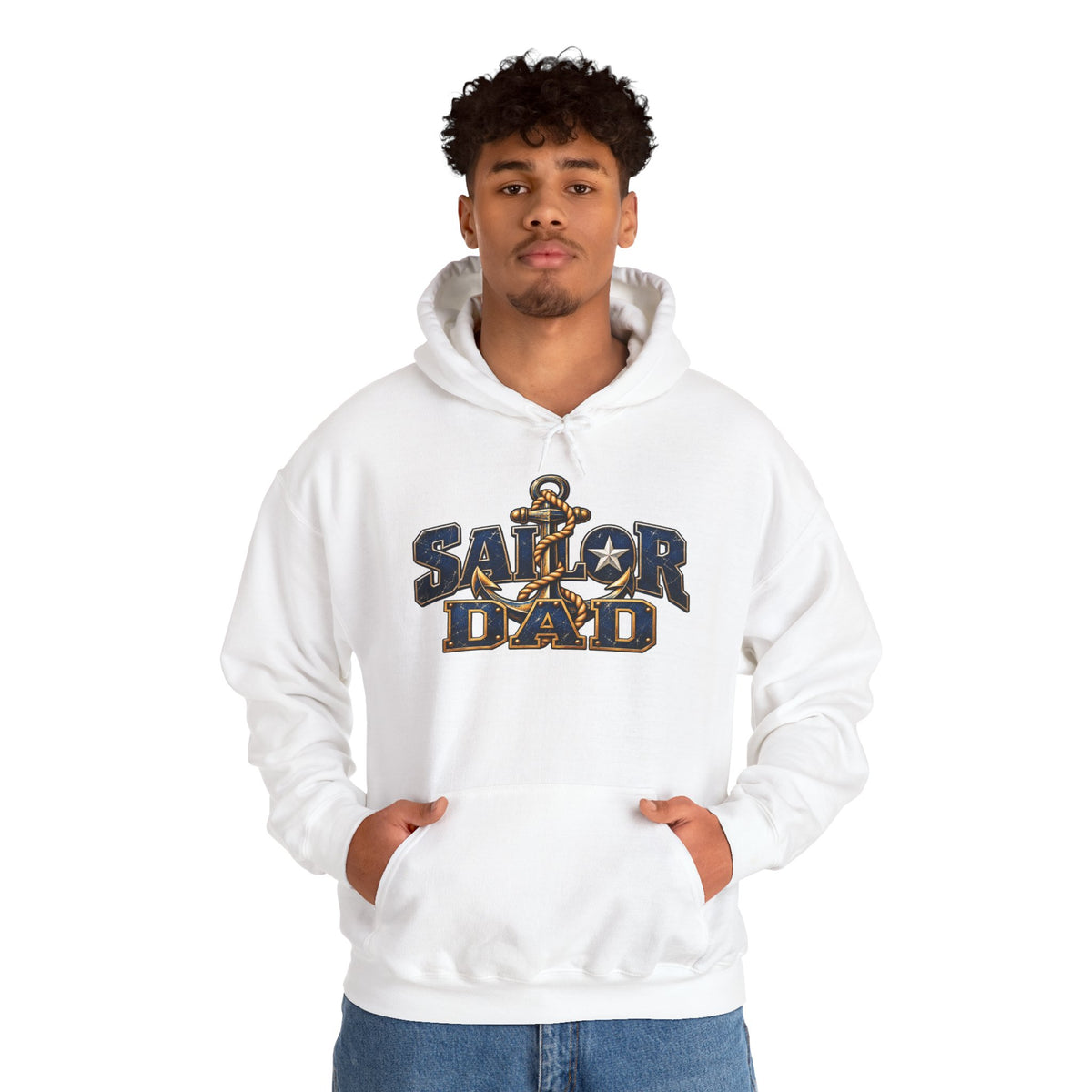 Sailor Dad Hoodie – Nautical Father’s Day Gift
