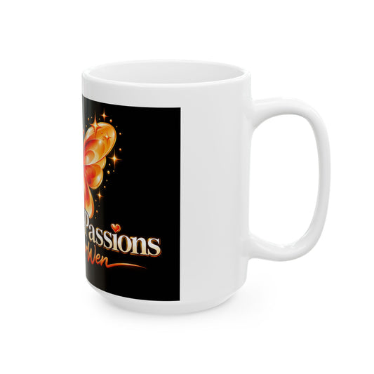 Celebrate Passion Butterfly Ceramic Mug, (11oz, 15oz)